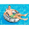 Надувной круг-кресло INTEX CAMO RIVER RUN с ручками 135см до 100кг 56835